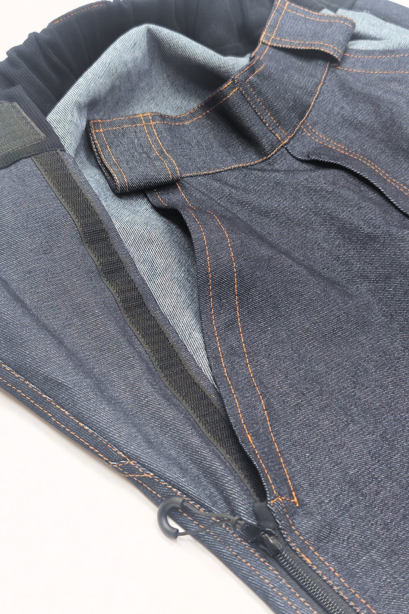 Men's Wheelchair Adaptive Jeans for Assisted Dressing | 100% Cotton Denim