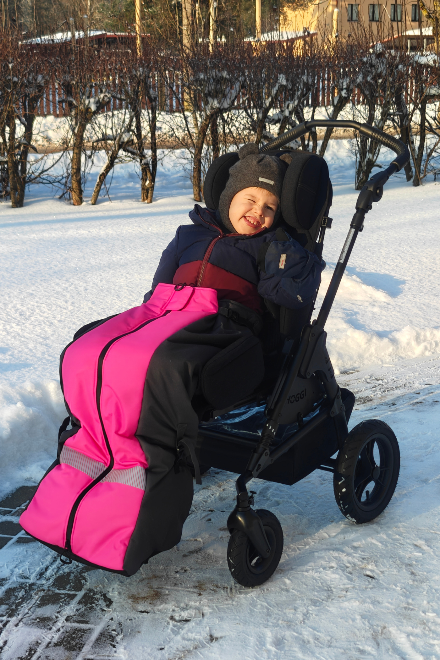 Insulated Footmuff for Special Needs Strollers (Hoggi, Otto Bock)
