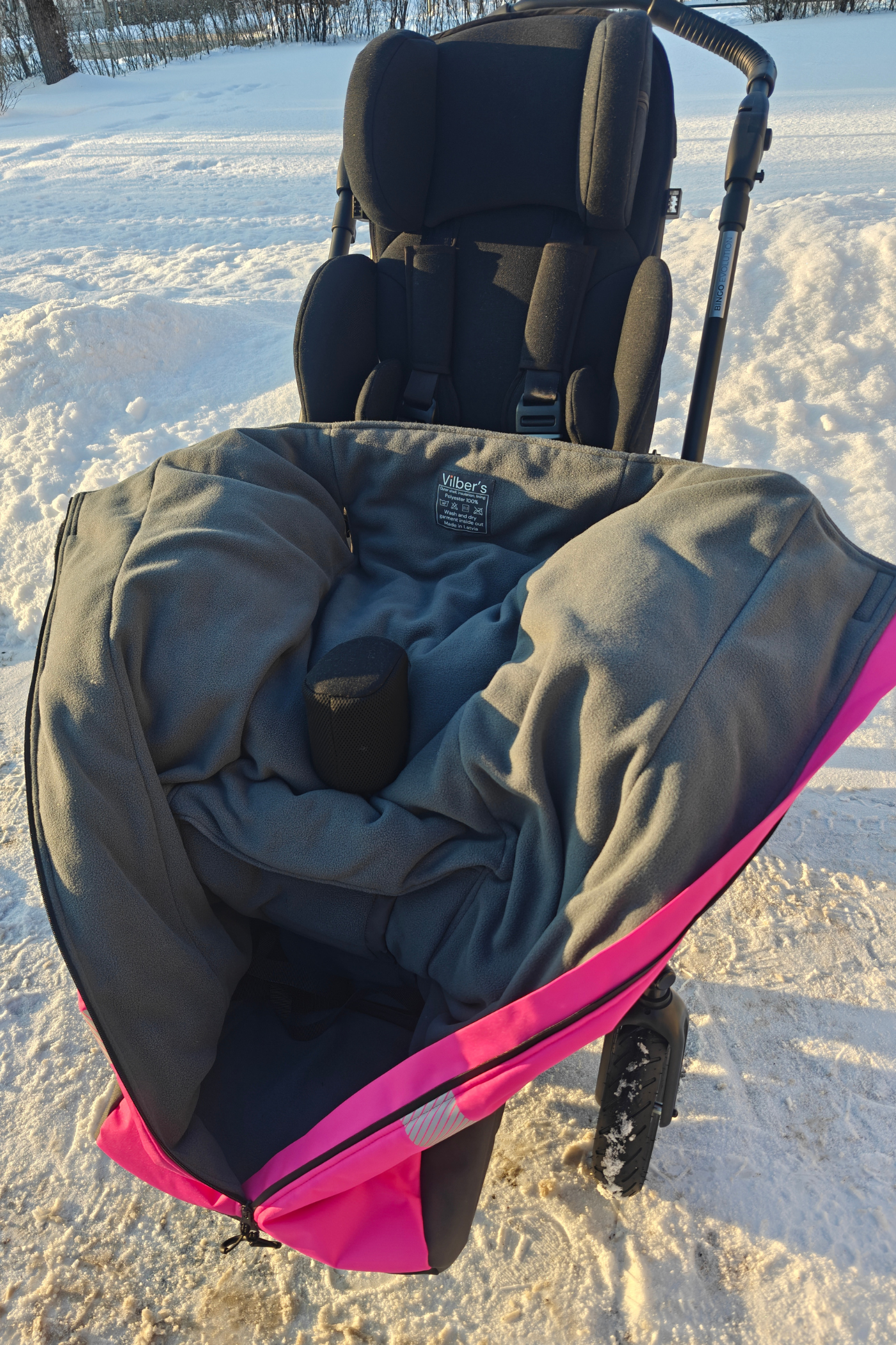Insulated Footmuff for Special Needs Strollers (Hoggi, Otto Bock)