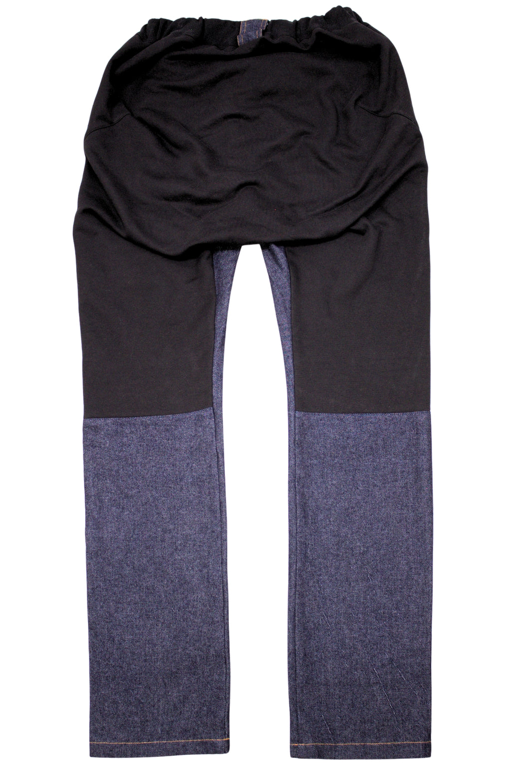 Aangepaste herenjeans voor rolstoelgebruikers met voorklep 100% katoen