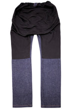 Aangepaste herenjeans voor rolstoelgebruikers met voorklep 100% katoen