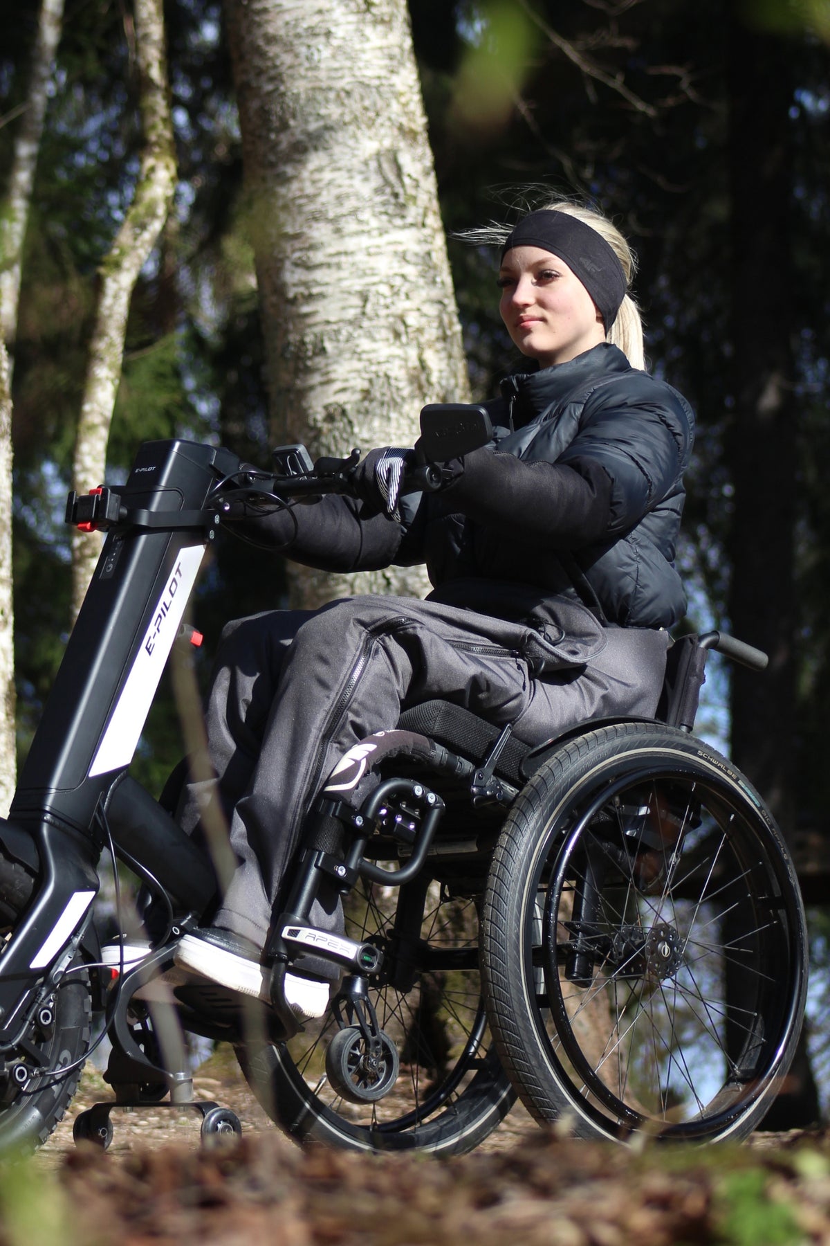 Racer Modular rolstoel-beenbedekking