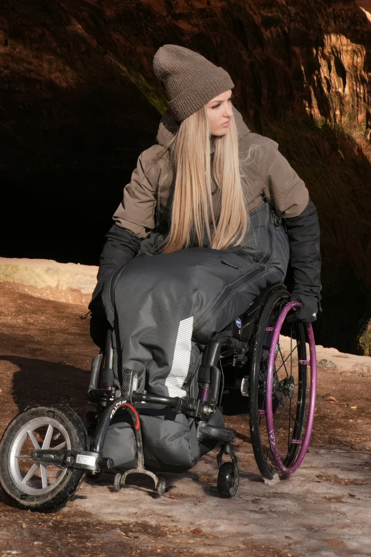 Comfort Extreme Pro rolstoel-voetenzak voor extreme kou