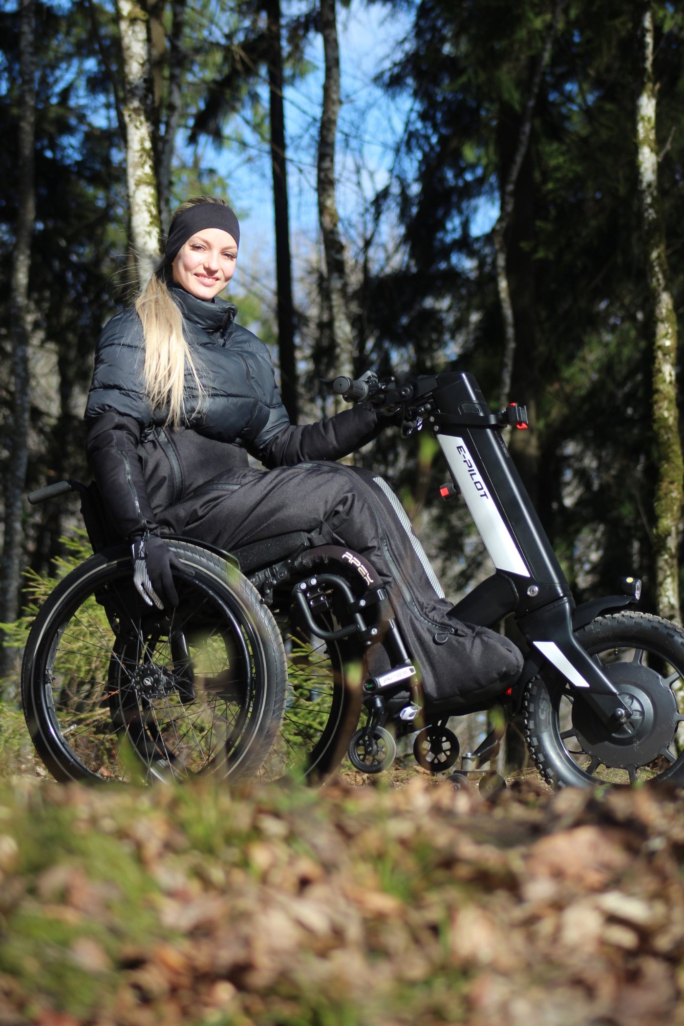 Racer Extreme Pro – Voetenzak voor rolstoelgebruikers, voor extreme weersomstandigheden en wintersport