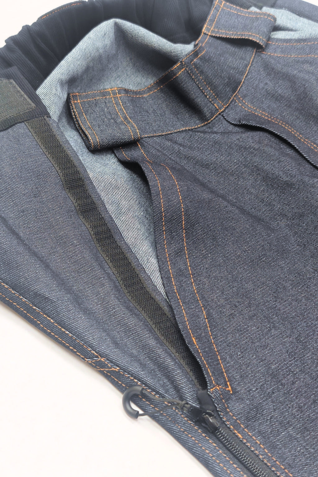 Aangepaste Herenjeans voor Hulpmiddelen bij het Aankleden | 100% Katoen Denim