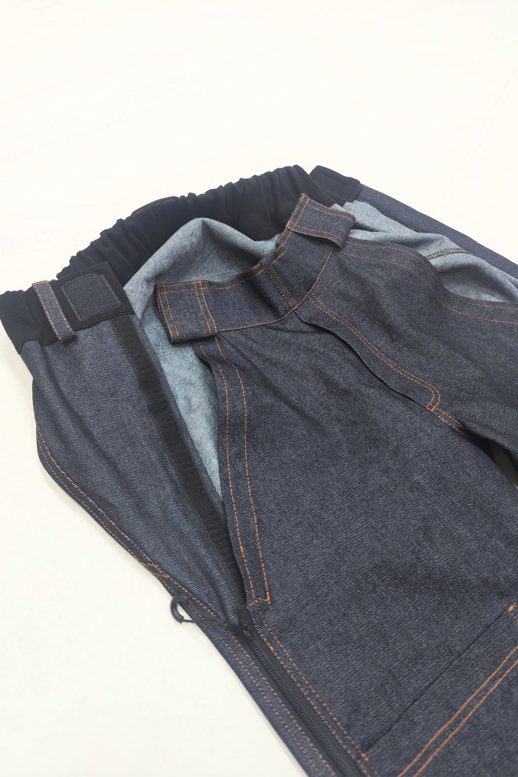 Aangepaste Herenjeans voor Hulpmiddelen bij het Aankleden | 100% Katoen Denim