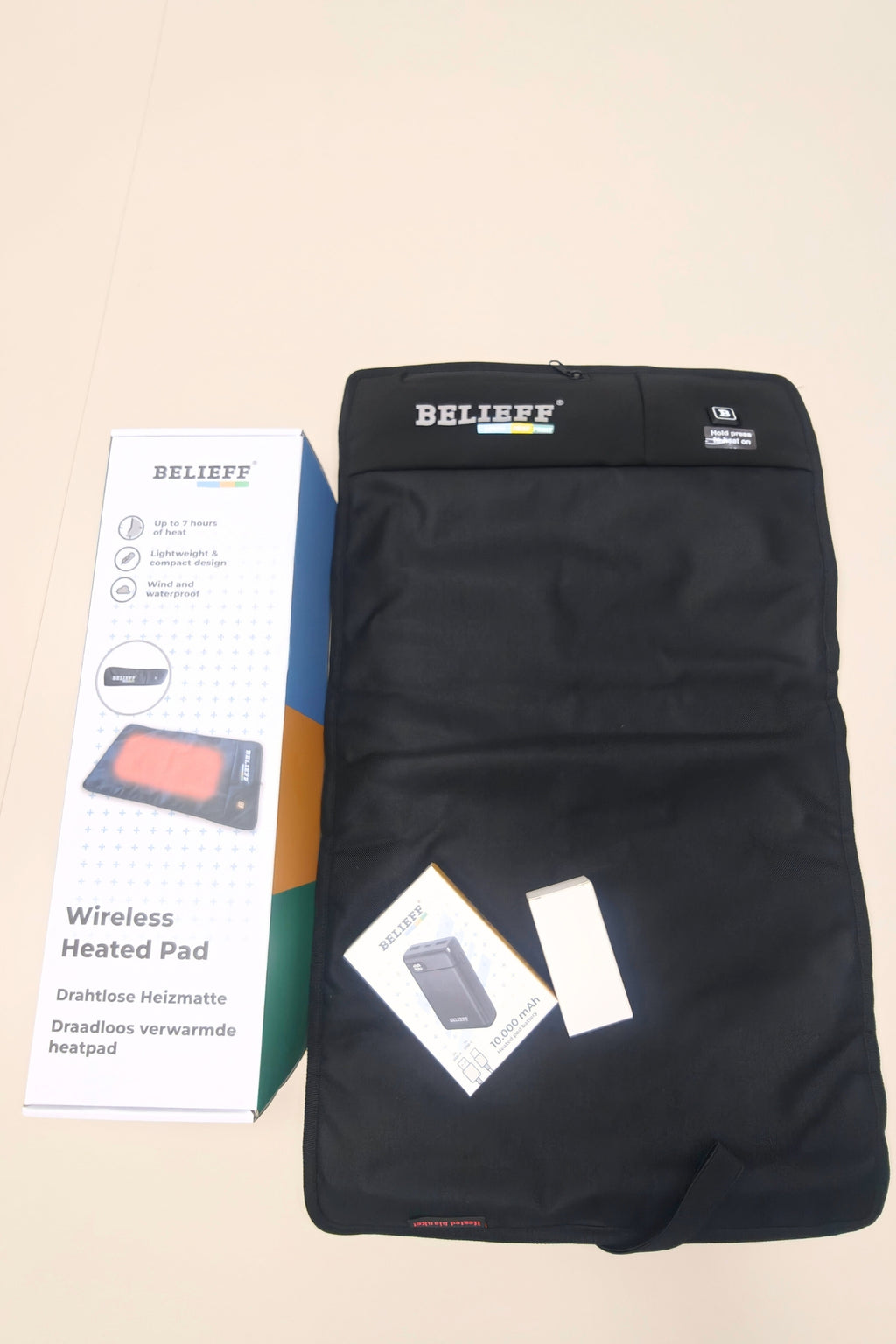 Warmtekussen inclusief powerbank