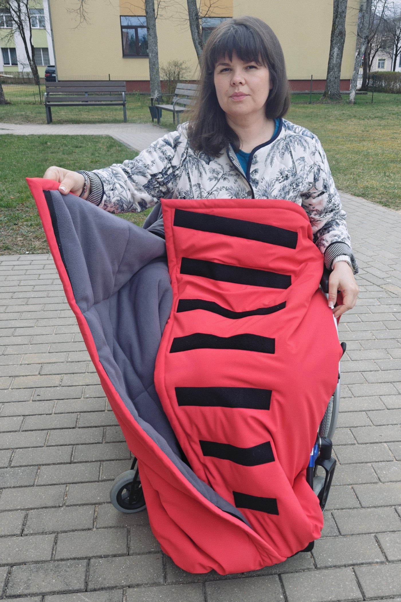 All-in-One Wheelchair Winter Suit | Warmth from Head to Toe