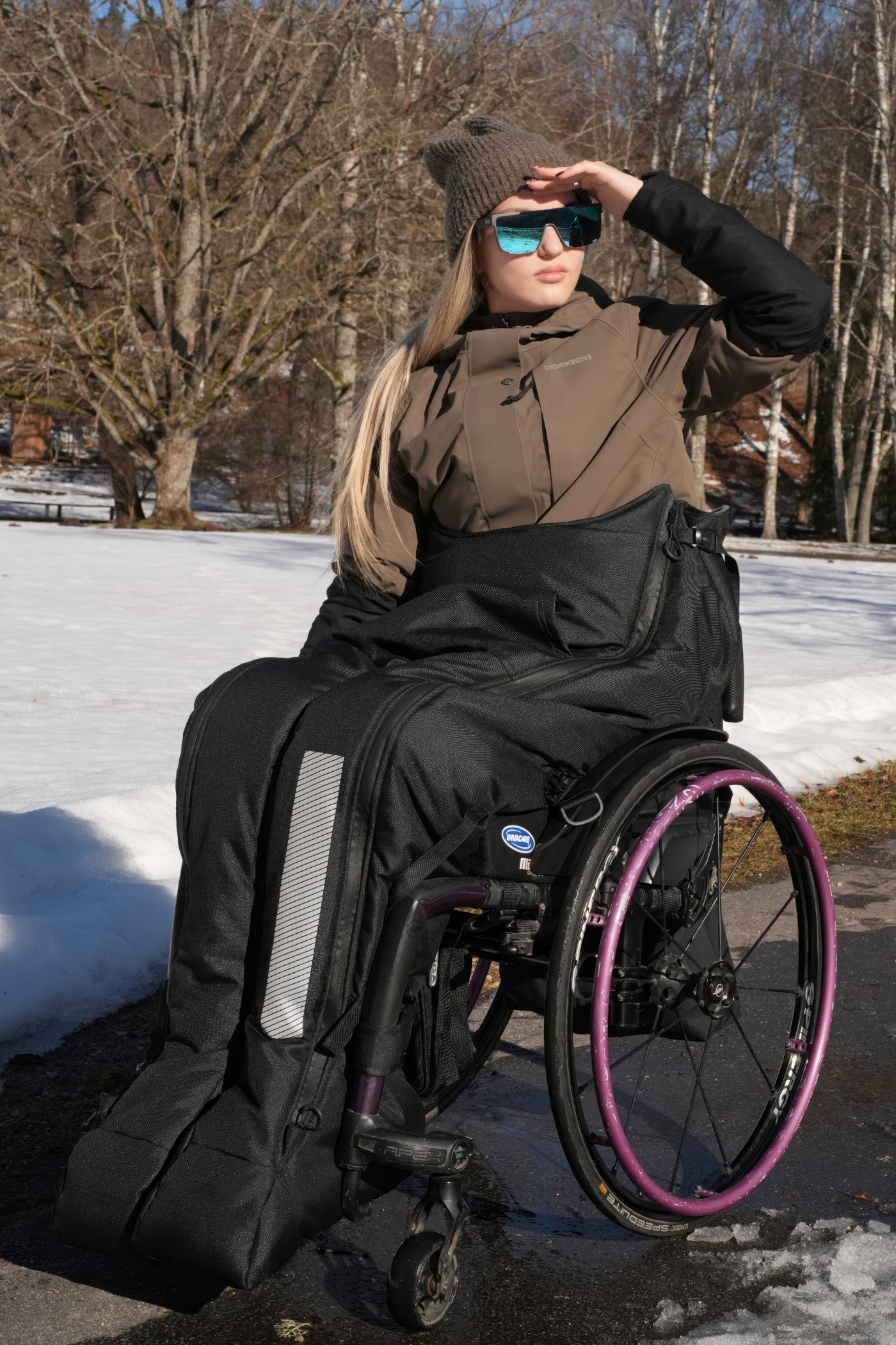 Racer Extreme Pro – Voetenzak voor rolstoelgebruikers, voor extreme weersomstandigheden en wintersport