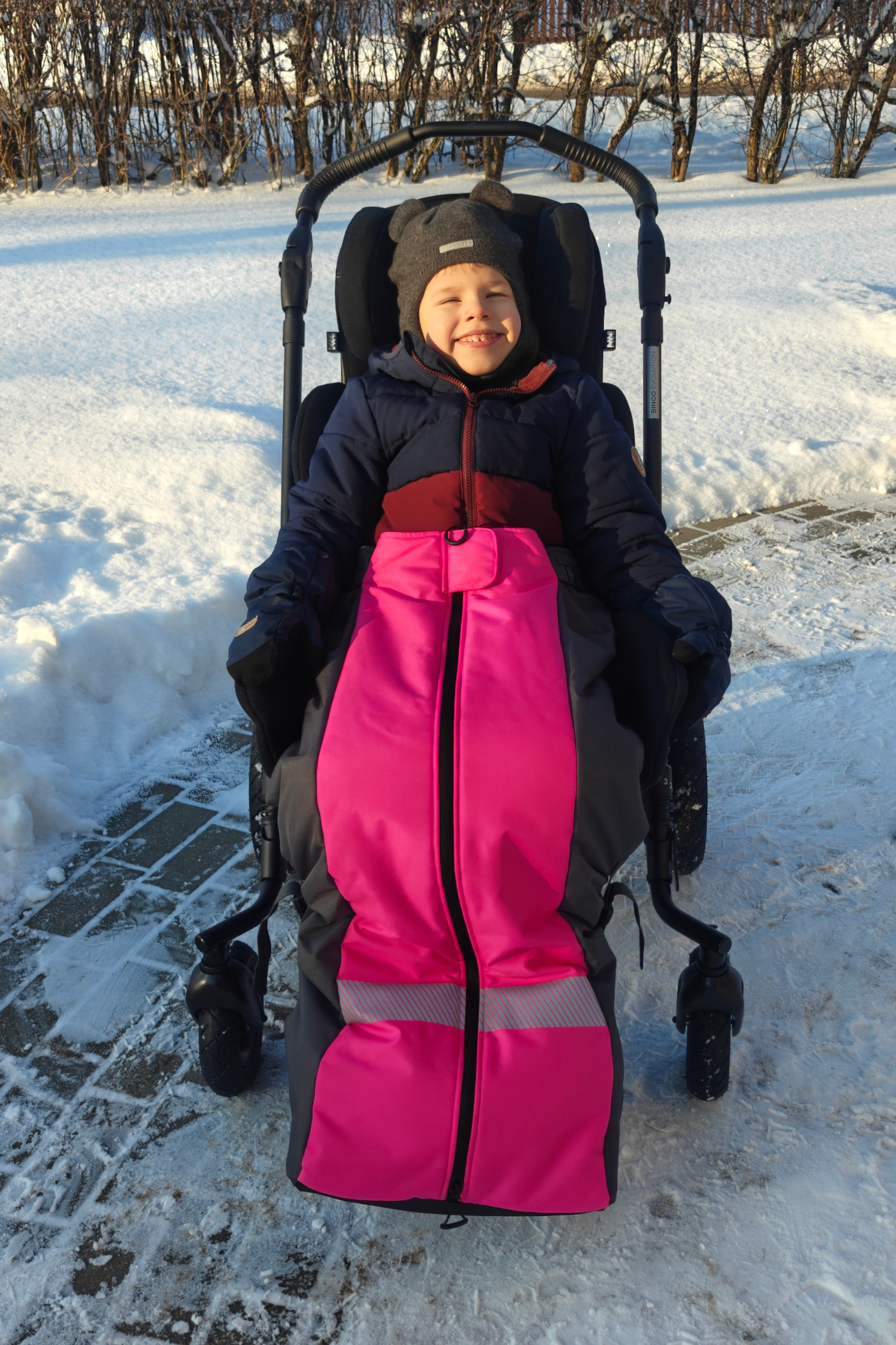 Insulated Footmuff for Special Needs Strollers (Hoggi, Otto Bock)