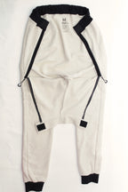 Heren premium adaptive joggingbroek voor rolstoelgebruikers met voorkant die omlaag kan