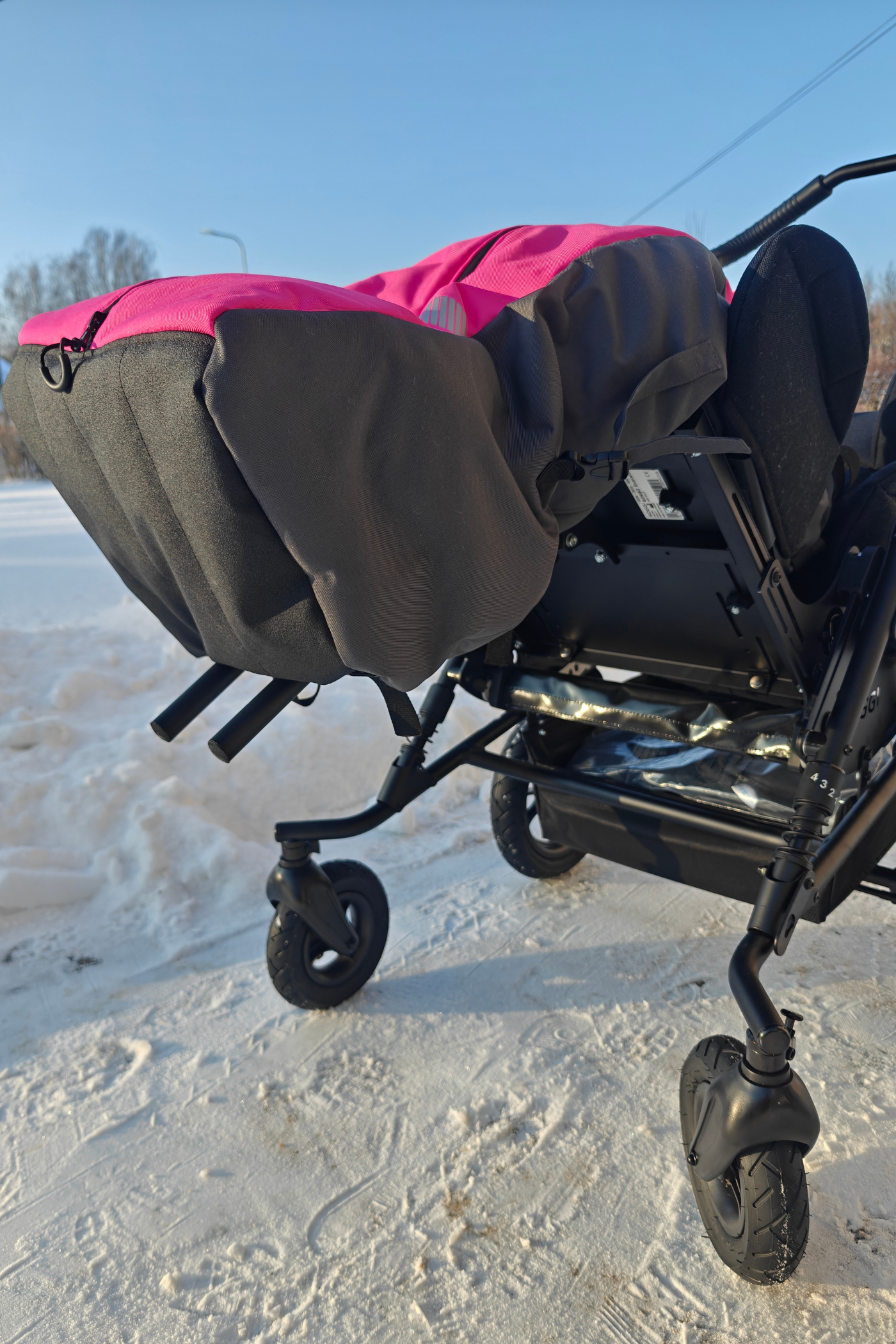 Insulated Footmuff for Special Needs Strollers (Hoggi, Otto Bock)