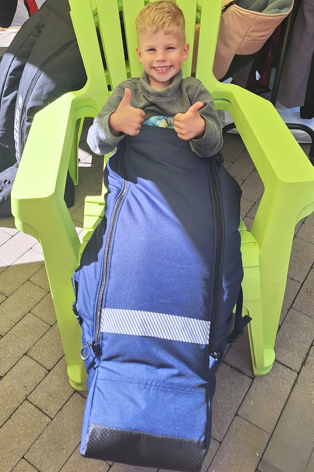 De Warme Combi-zak voor Kinderrolstoelen
