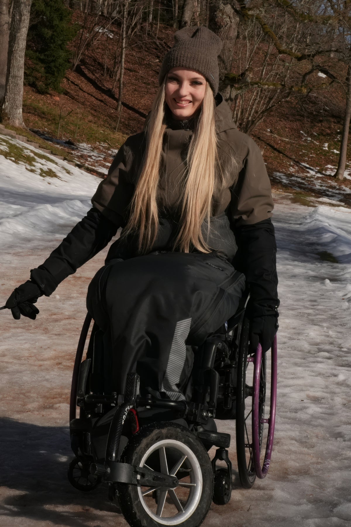 Comfort Extreme Pro rolstoel-voetenzak voor extreme kou