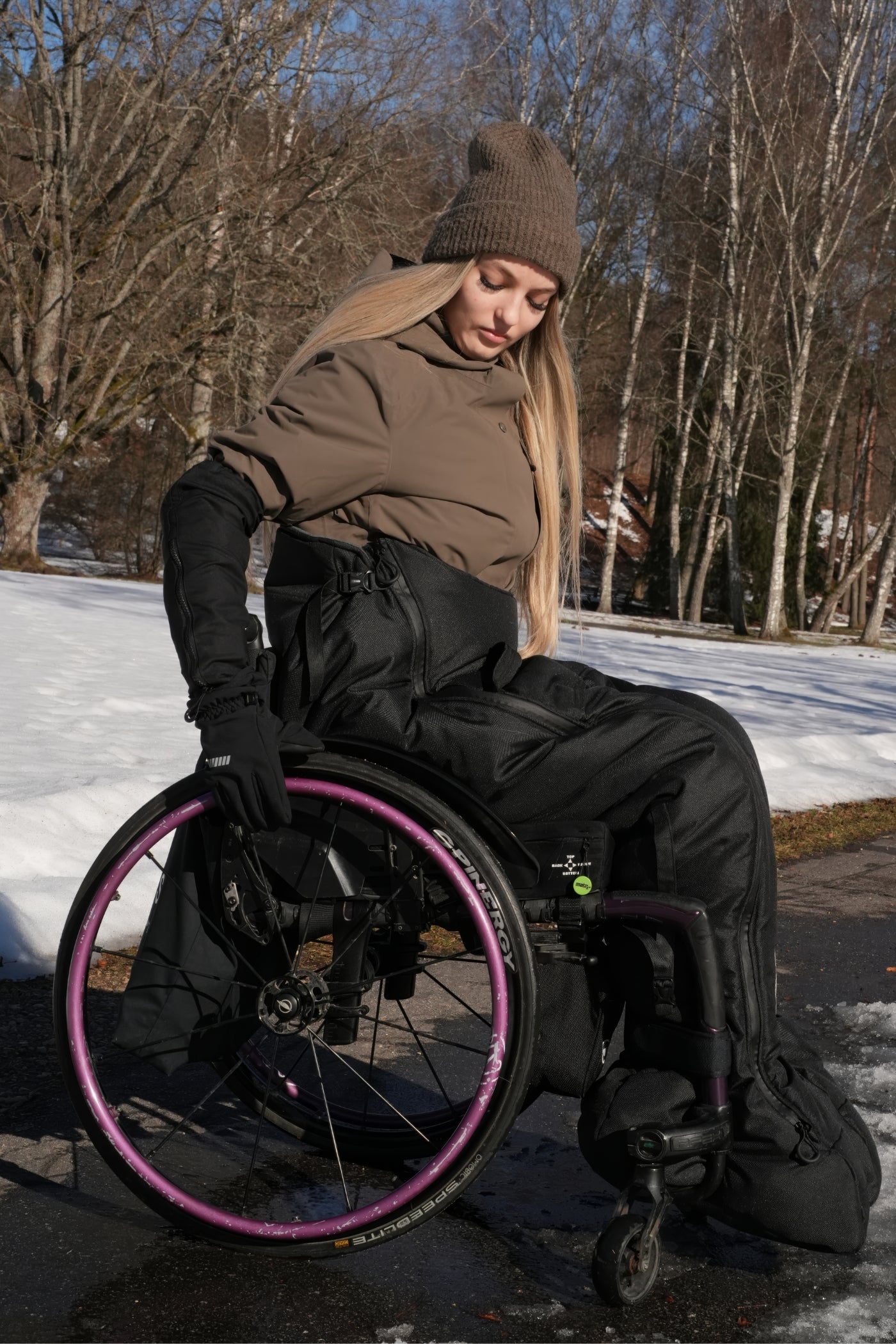 Racer Extreme Pro – Voetenzak voor rolstoelgebruikers, voor extreme weersomstandigheden en wintersport