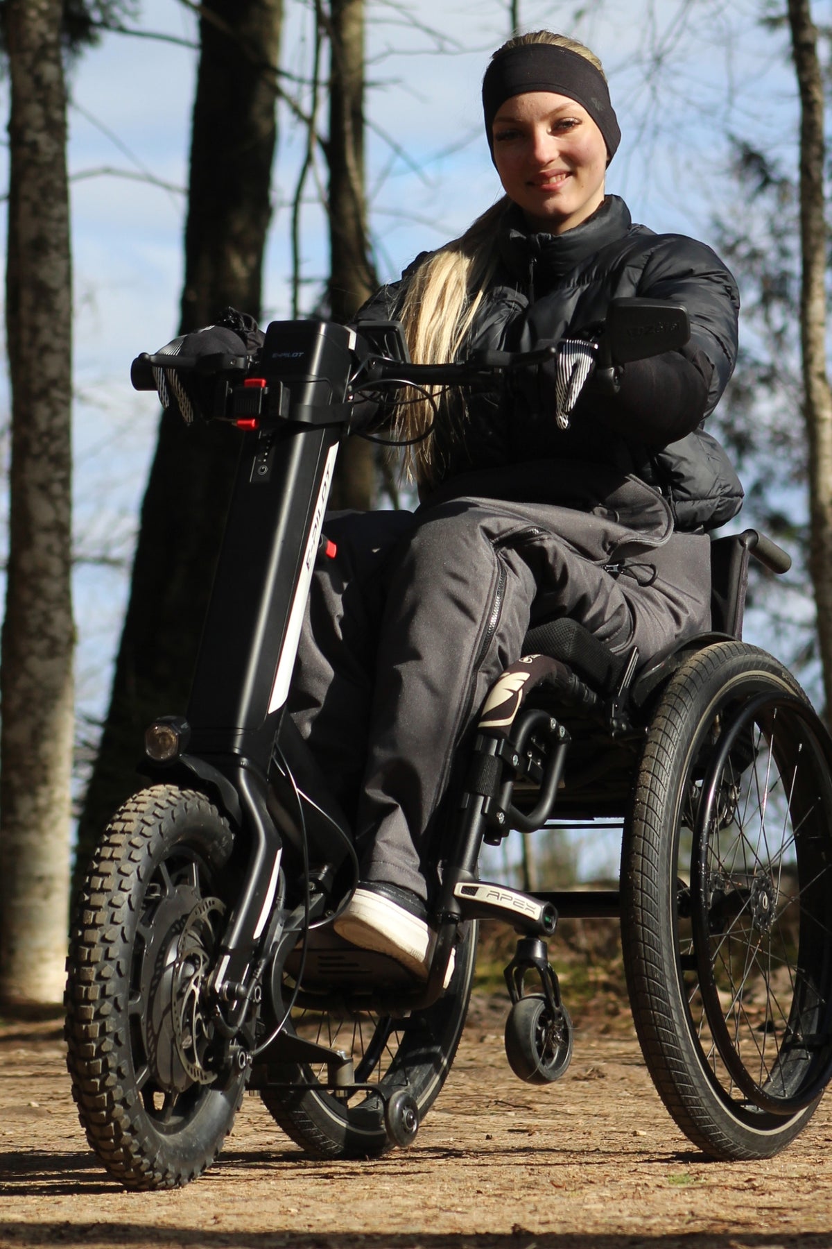 Racer Modular rolstoel-beenbedekking