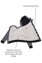 Hoodie voor geassisteerd aankleden voor rolstoelgebruikers
