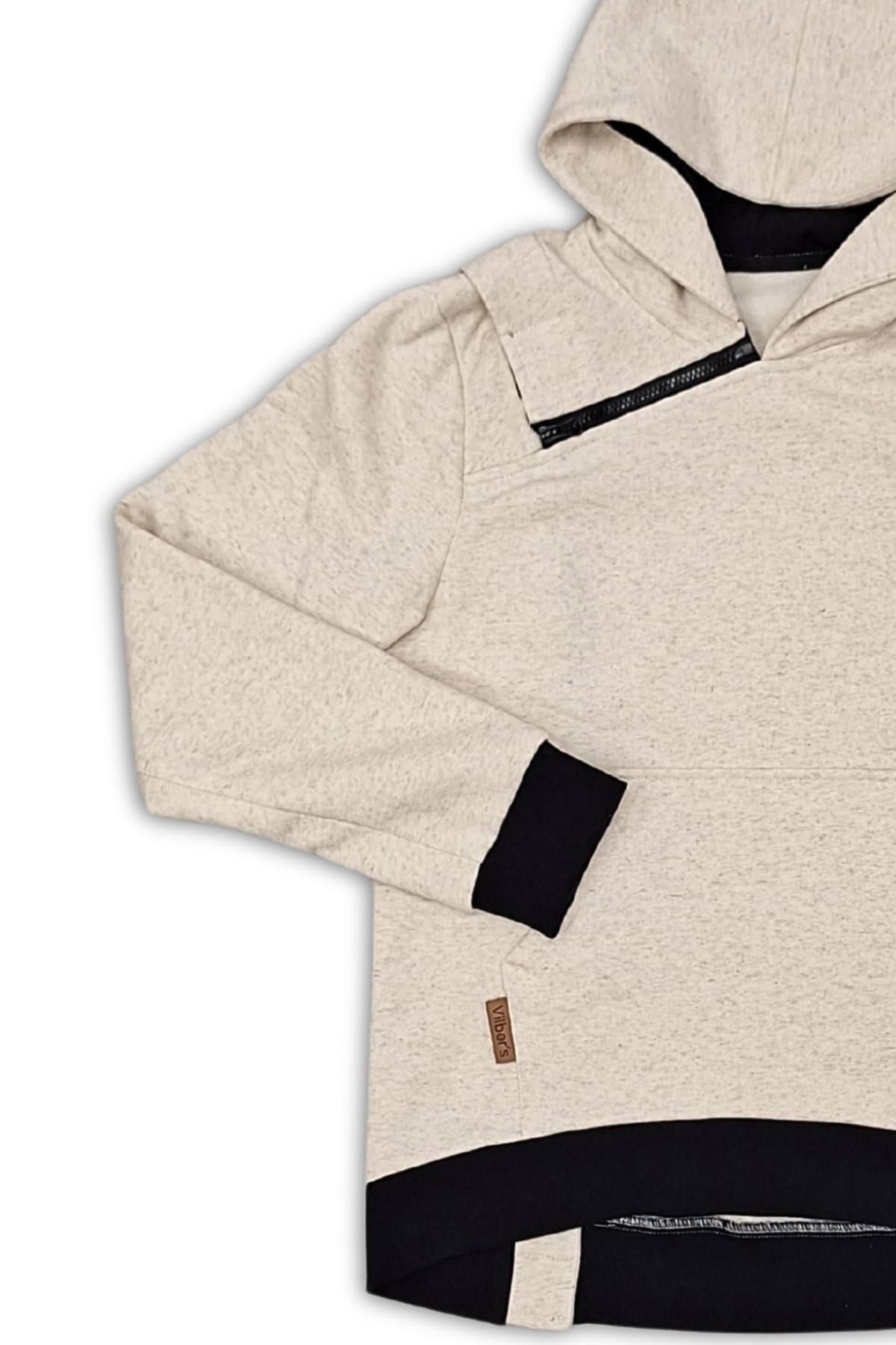 Hoodie voor geassisteerd aankleden voor rolstoelgebruikers