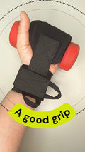 Gripversterkers met extra polsband (paar)