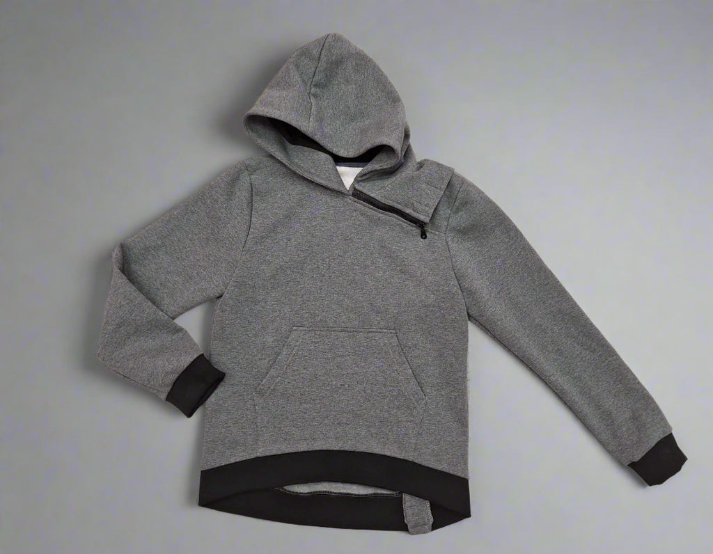 Hoodie voor geassisteerd aankleden voor rolstoelgebruikers