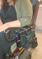 Armsteuntasje voor rolstoel, klein