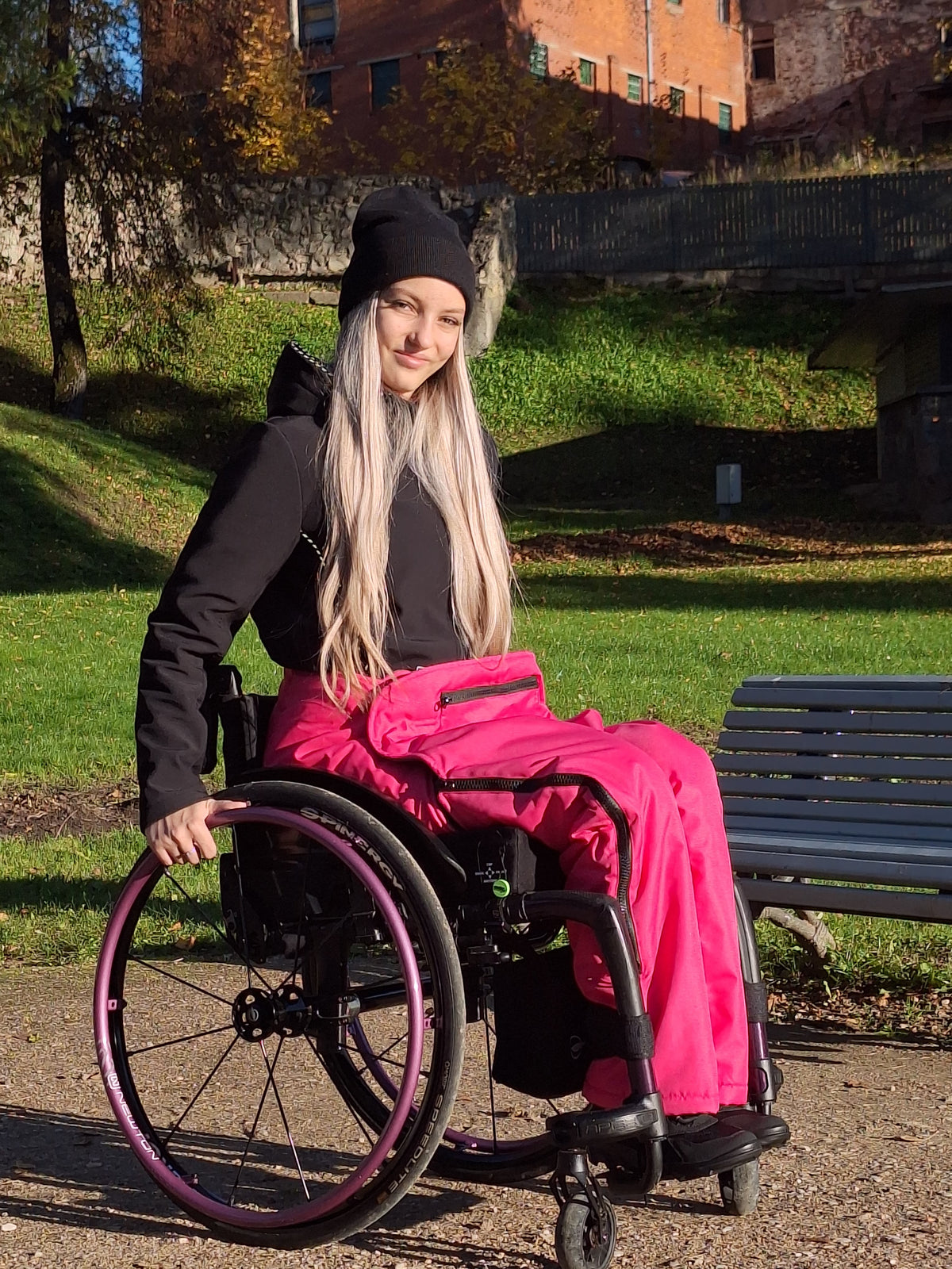 Racer Modular Wheelchair Leg Cover
