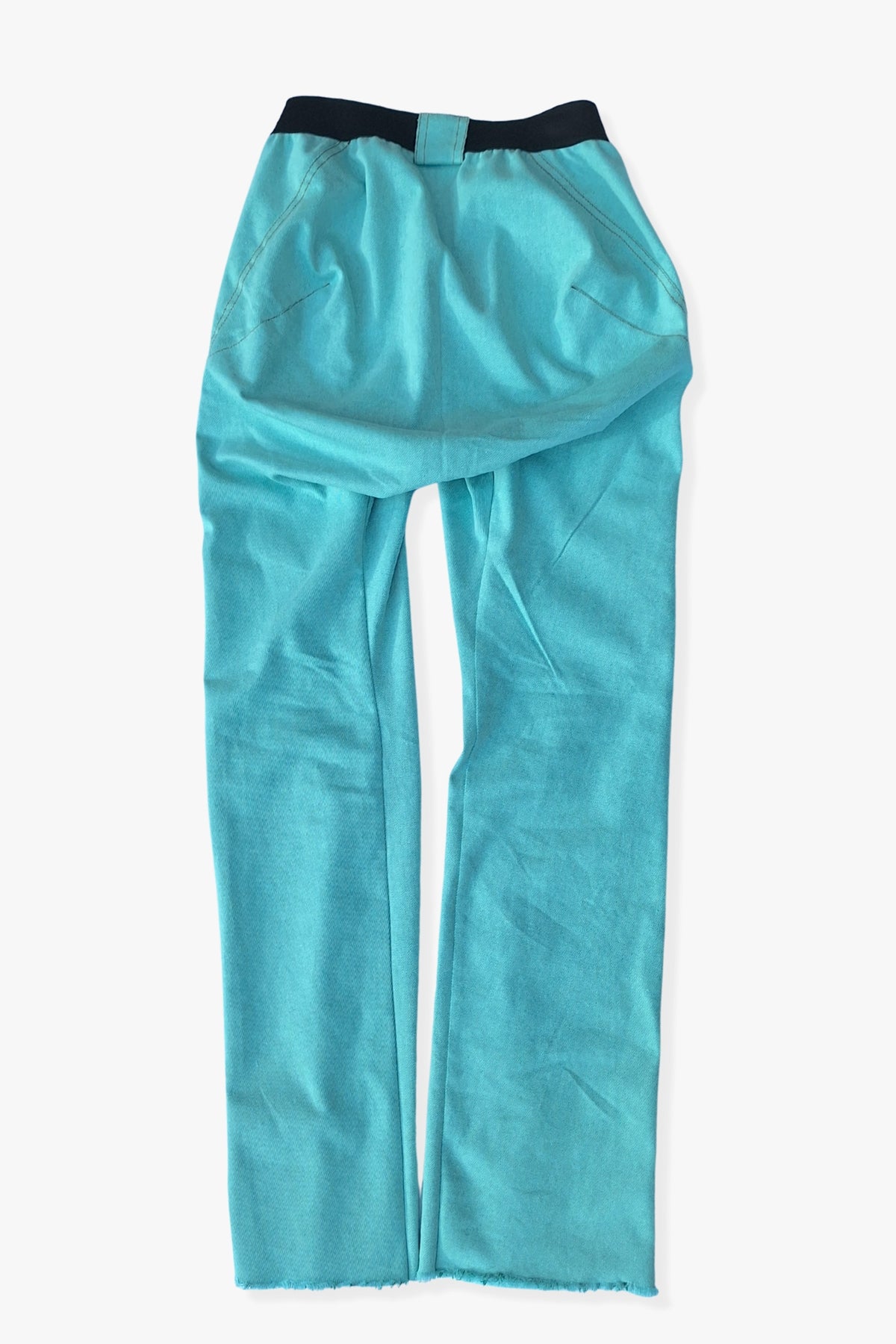 Last items! Women's wheelchair adaptive jeans with elastic waist and fun print