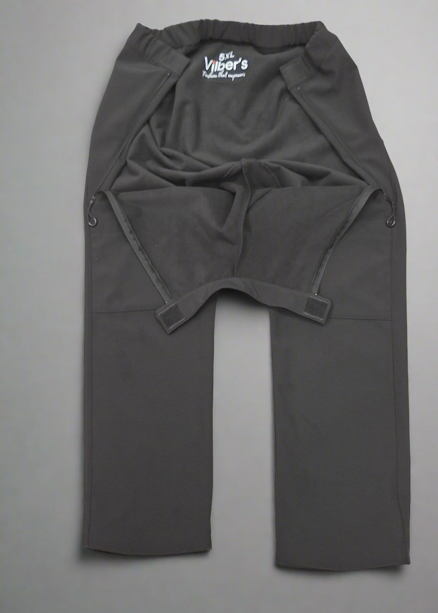 Dames rolstoel-adaptieve warme softshell broek