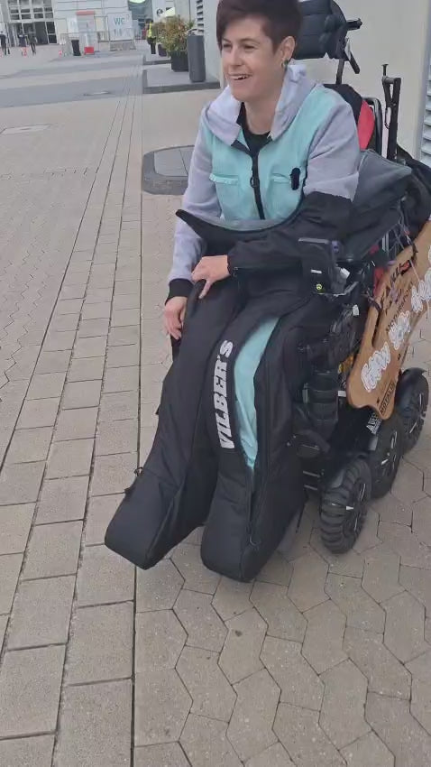 Racer Extreme Pro – Voetenzak voor rolstoelgebruikers, voor extreme weersomstandigheden en wintersport