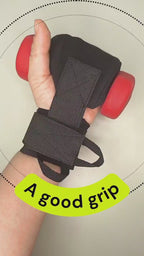 Gripversterkers met extra polsband (paar)